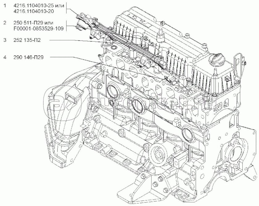 Топливная рампа эвотек а 274