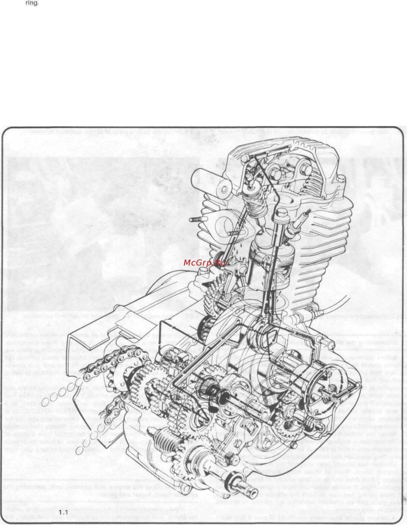 Система смазки двигателя 162fmj