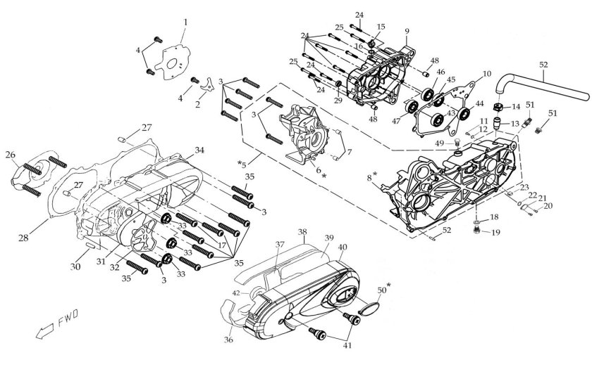 Схема двигателя стелс 800