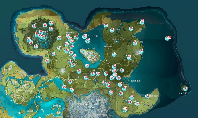 Анемокула Геншин