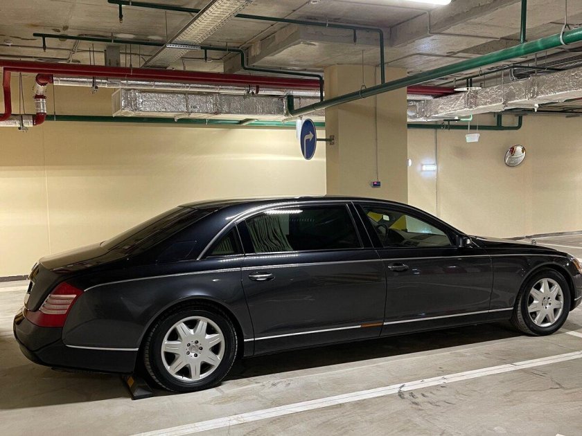 Maybach 62 бронированный
