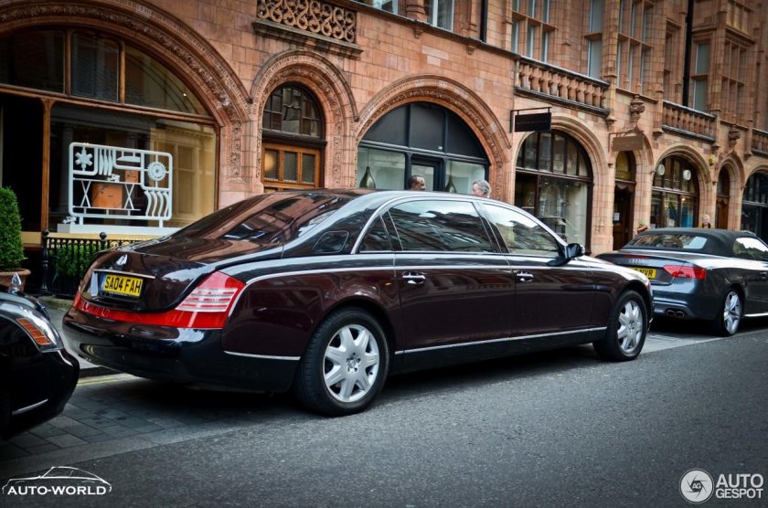 Лимузин Maybach 62s