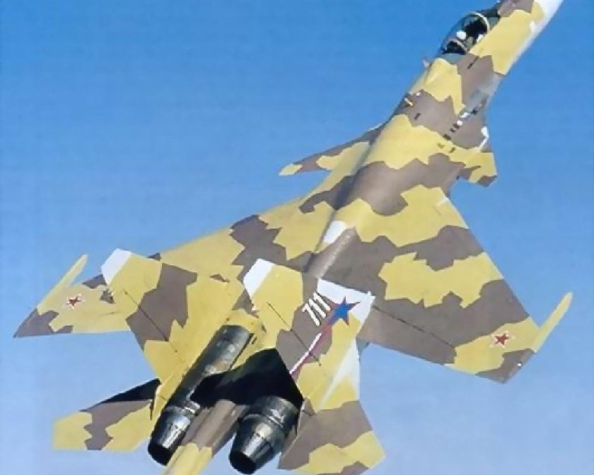 Су-37 борт 711