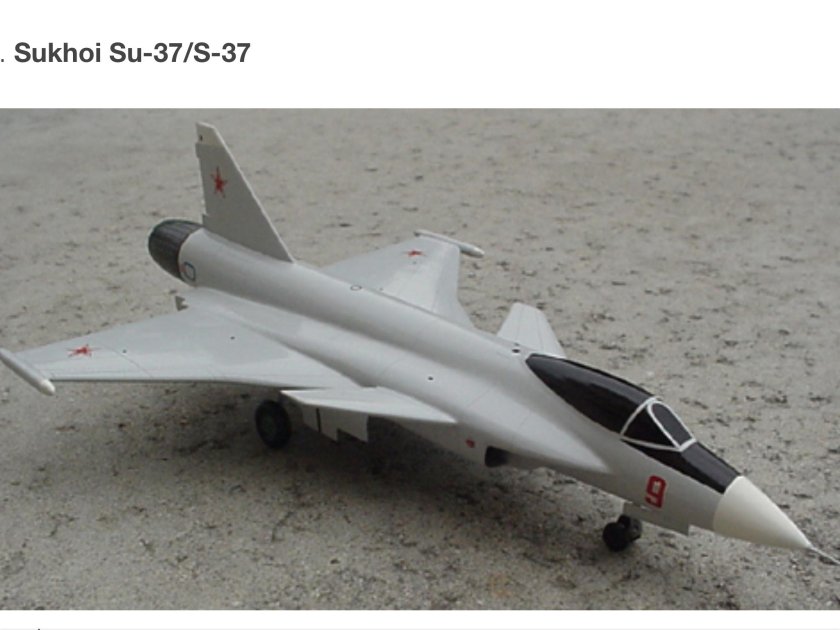 Су 37 Штурмовик СССР