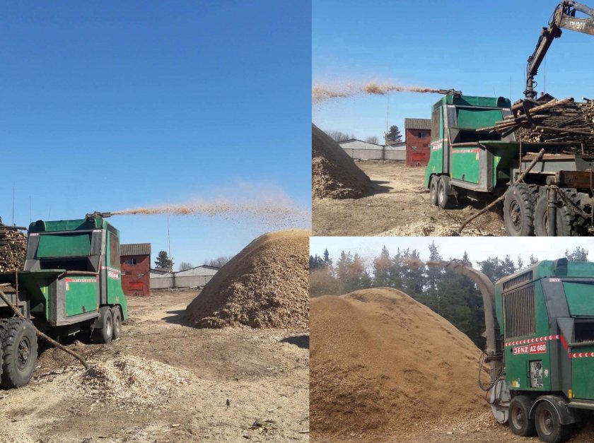 Jenz 540 дробилка