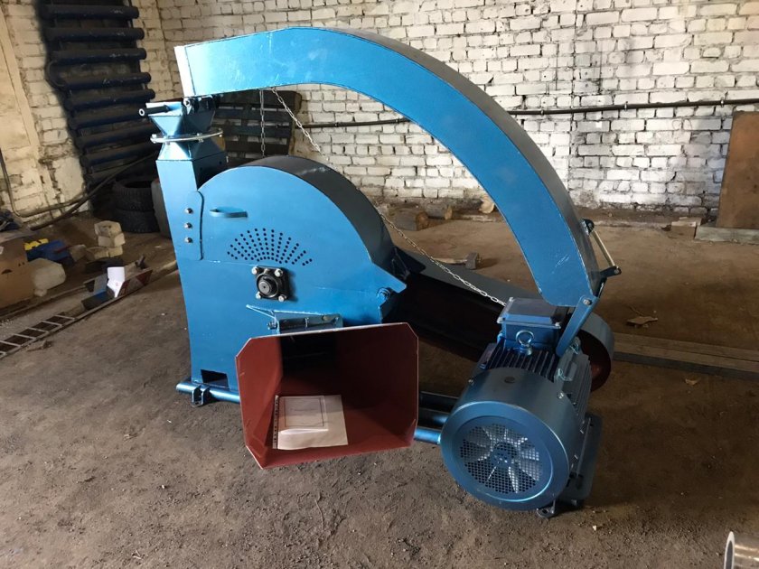 Рубительная машина для производства щепы