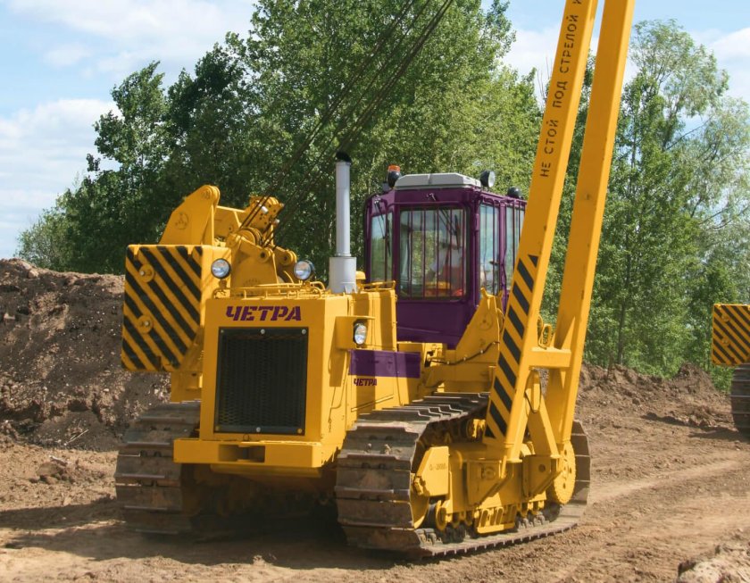 Кран-трубоукладчик ЧЕТРА тг122
