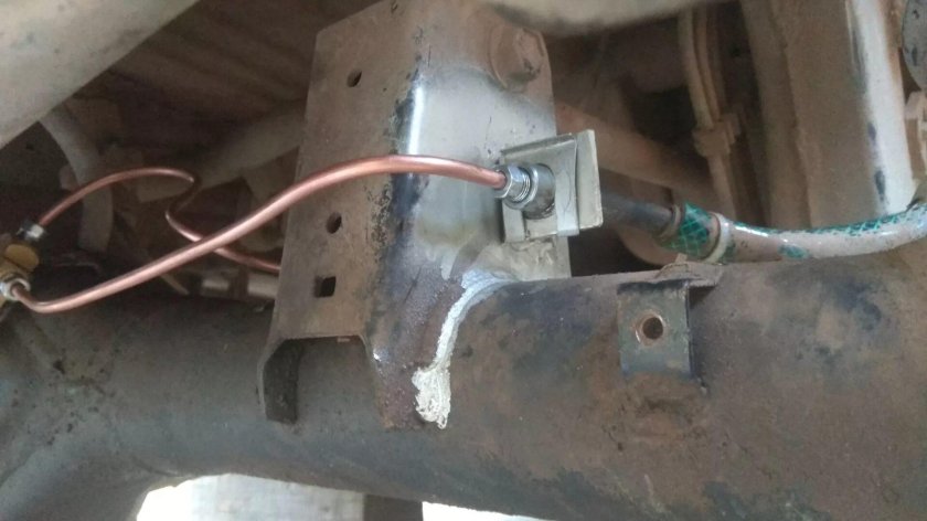 Тормозная магистраль Шевроле Ланос