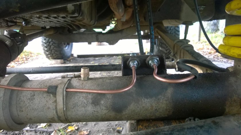 Тормозная система УАЗ Патриот без АБС