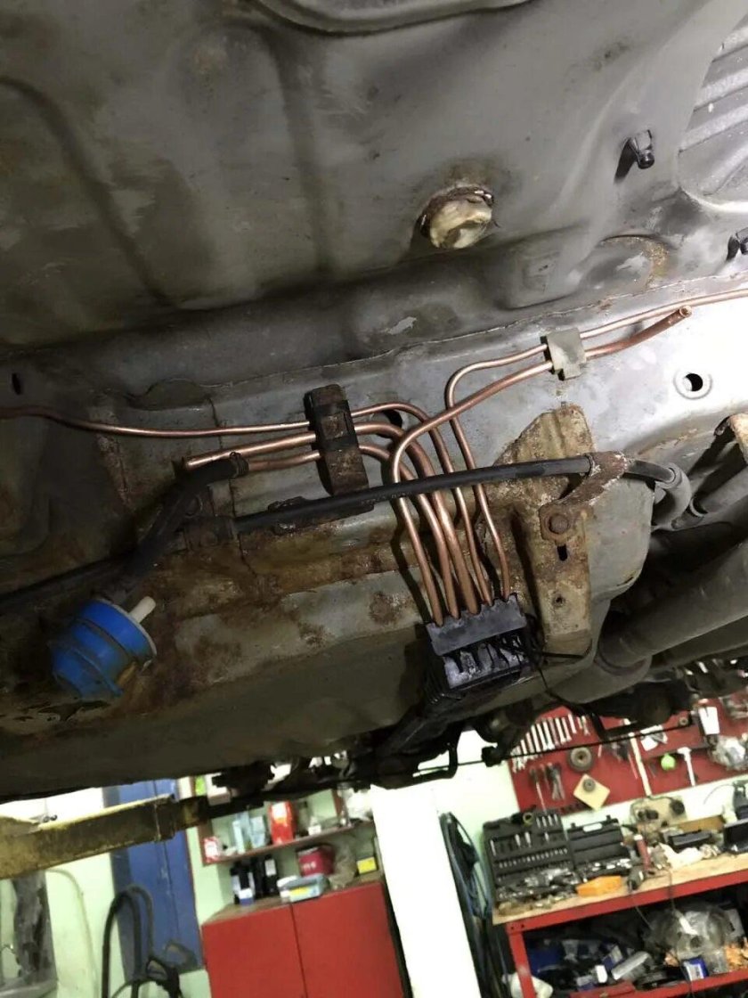 Civic 6 топливная магистраль