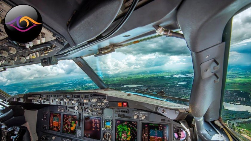 Боинг 737 кабина