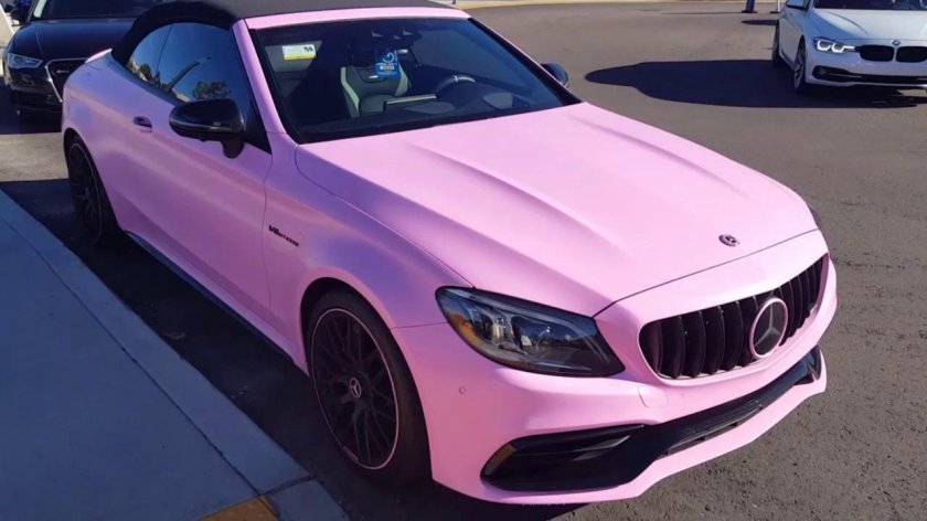 Pink Mercedes
