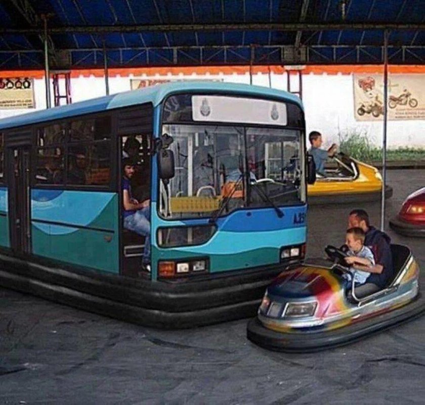 Смешной автобус