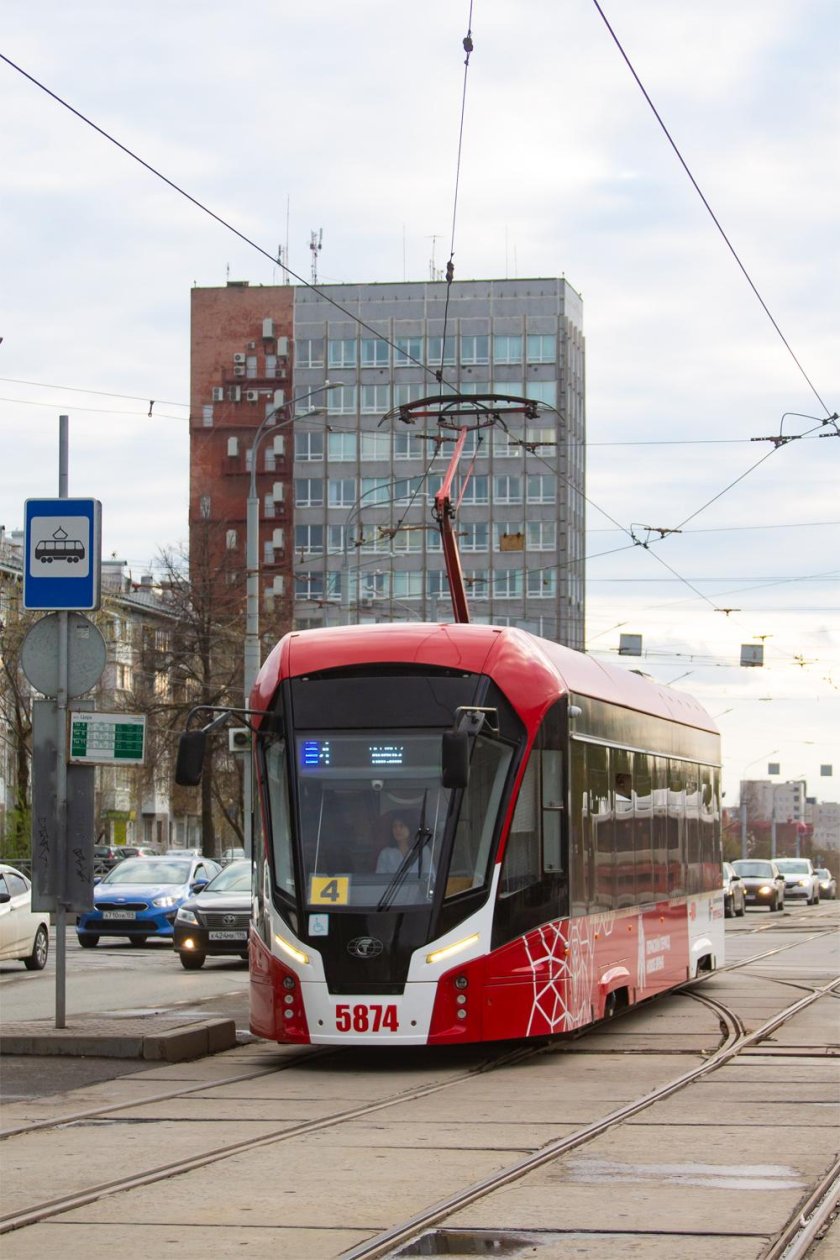 Трамвай Львенок Пермь