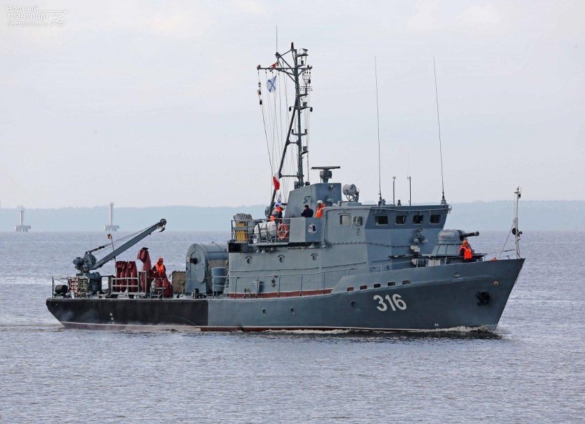 Тральщик проекта 10750 сапфир