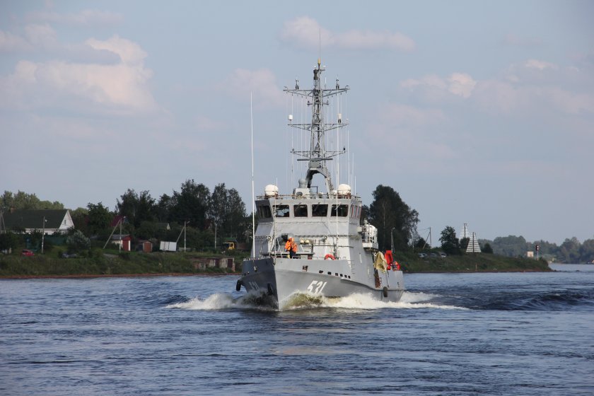 Рейдовый тральщик проекта 10750