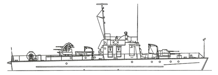 Речной тральщик пр. 151