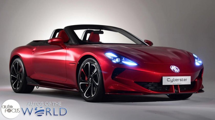 Спорткар MG cyberster