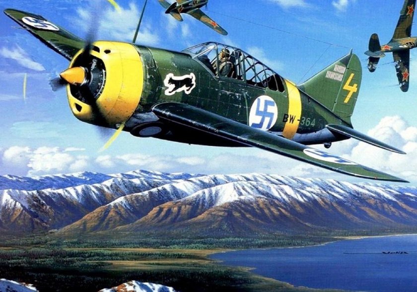 Брюстер Буффало самолет