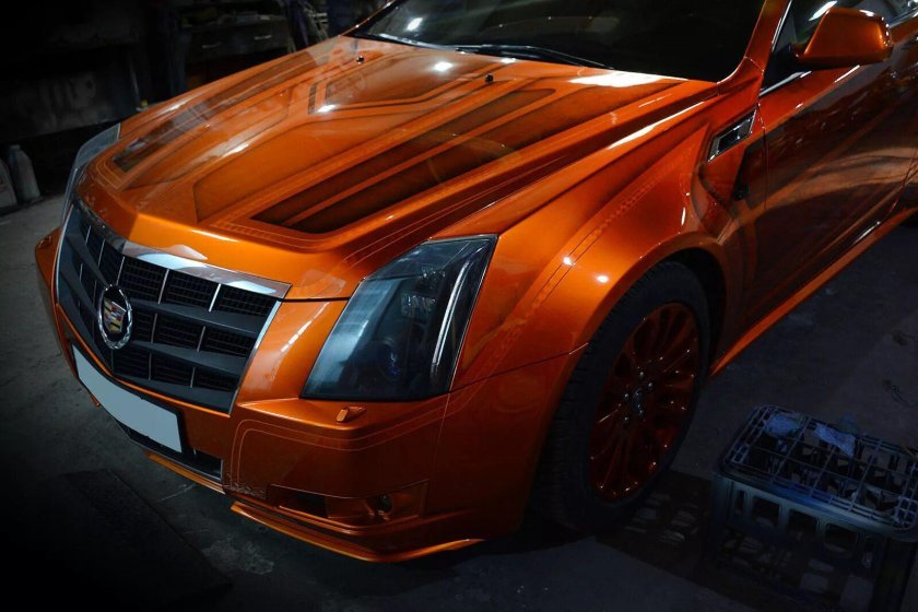 Оранжевый Кадиллак