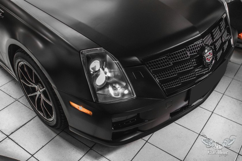 Кадиллак Эскалейд черный матовый