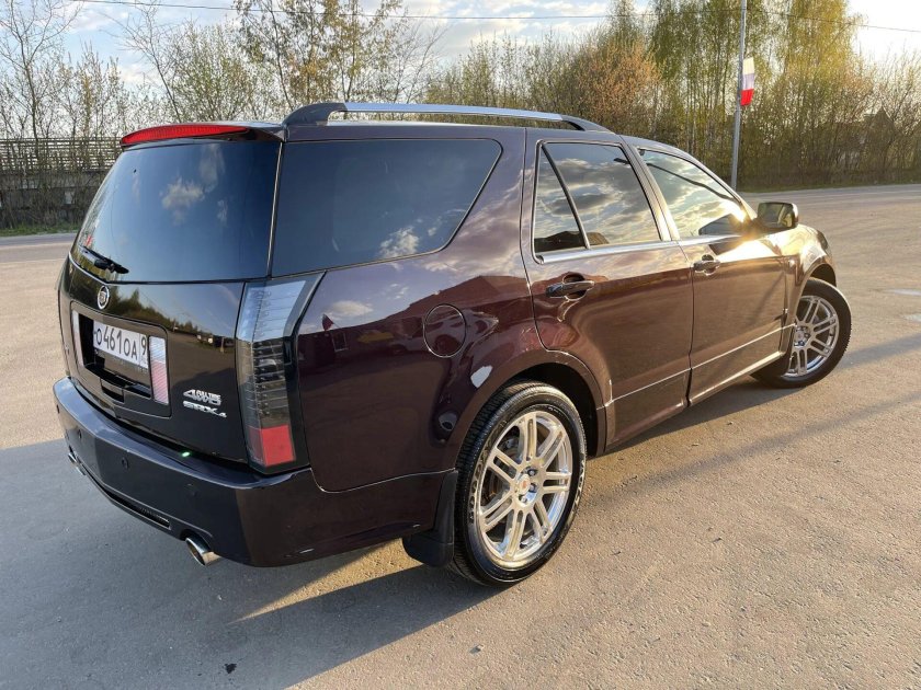 Cadillac SRX 6-Speed шлифованный алюминий