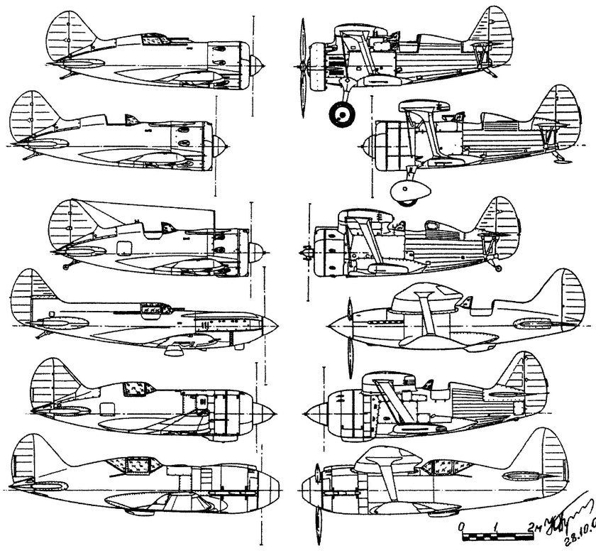 Истребитель н н Поликарпова и 185