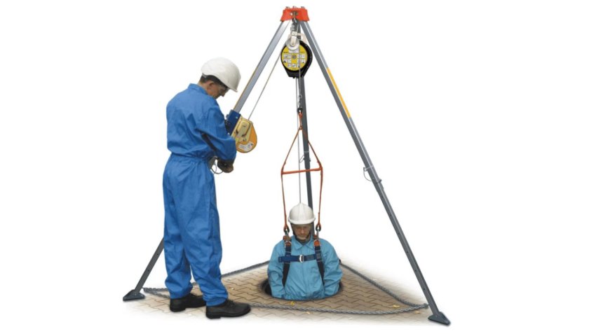 Тренога для подъема грузов