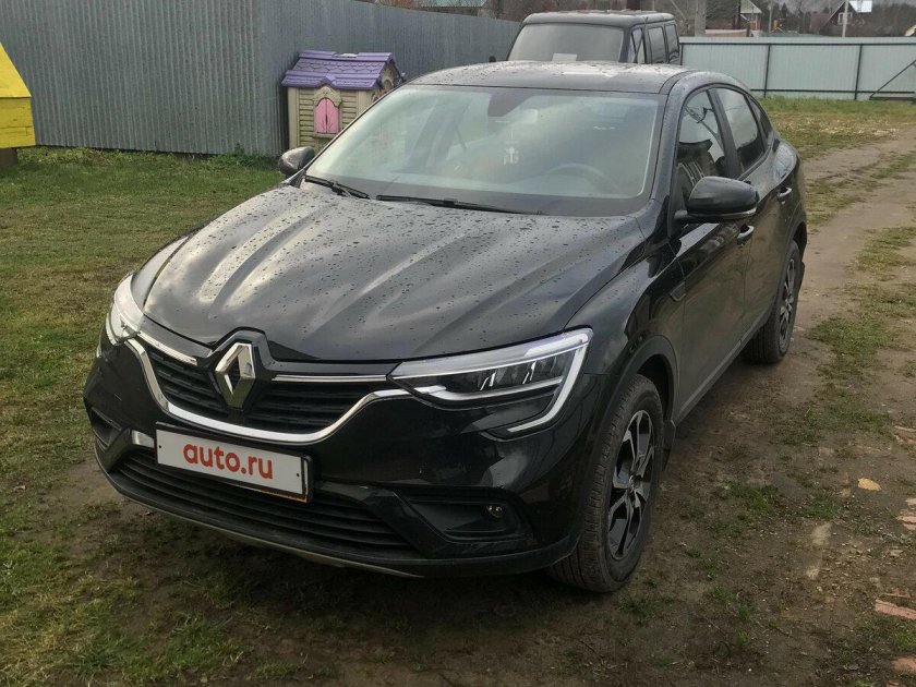 Рено аркана 2019 черная