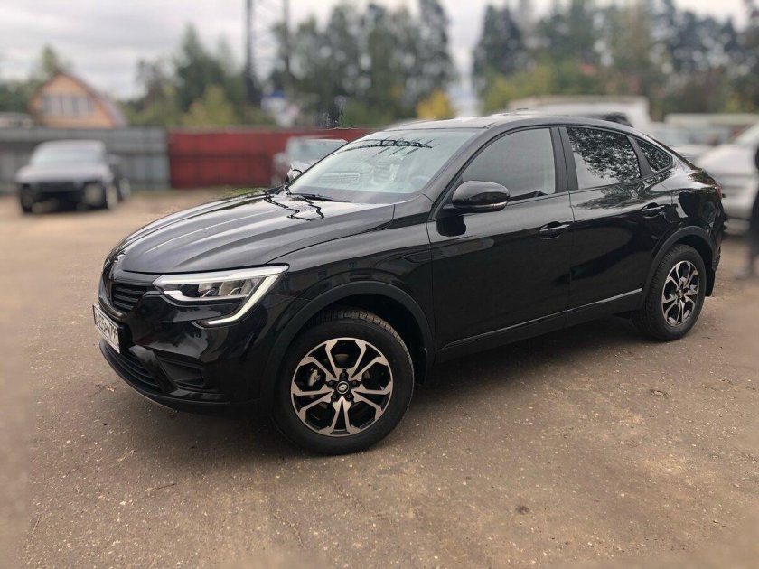 Рено аркана 2022 черная