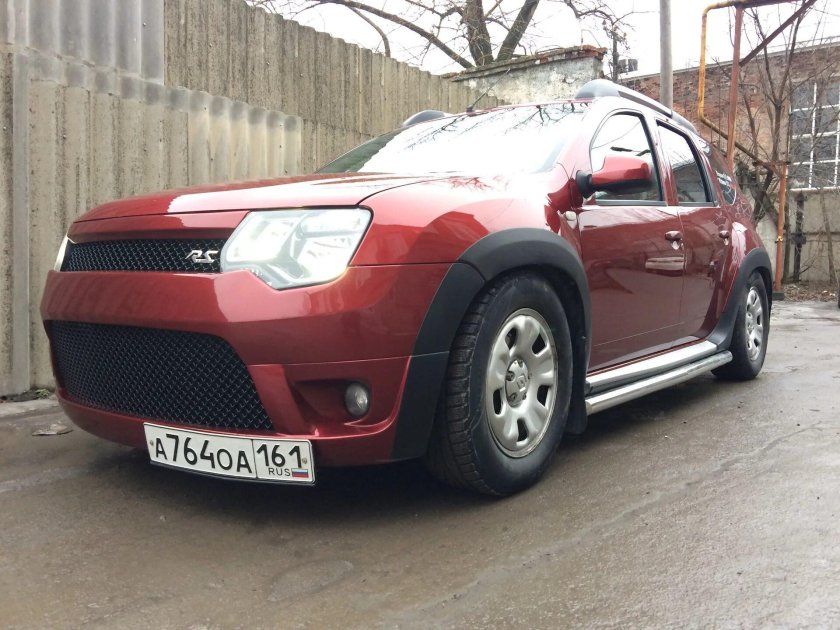 Обвес на Рено Дастер