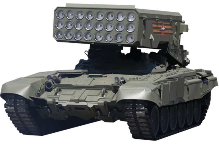 Огнеметная система ТОС-1 "Буратино"