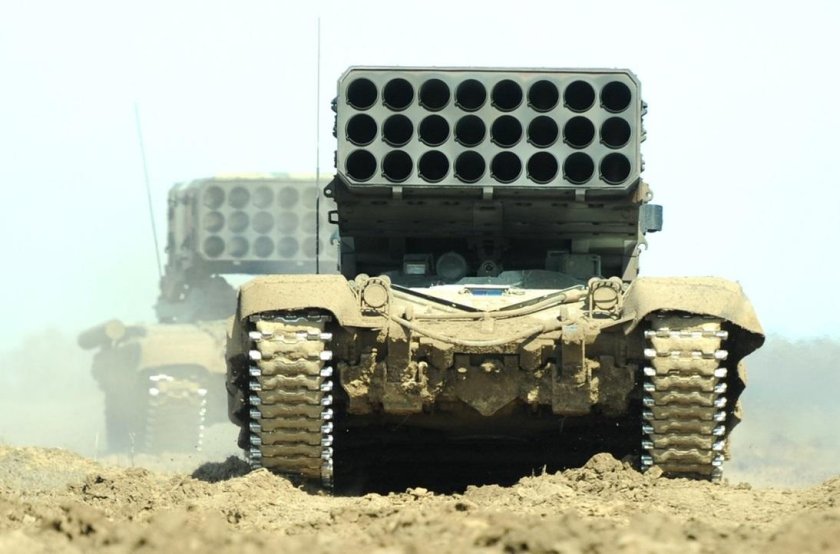 РСЗО ТОС-1а солнцепёк