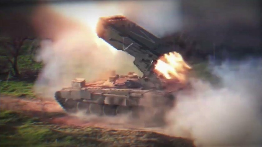 Огнеметные системы ТОС-1а "Солнцепек"