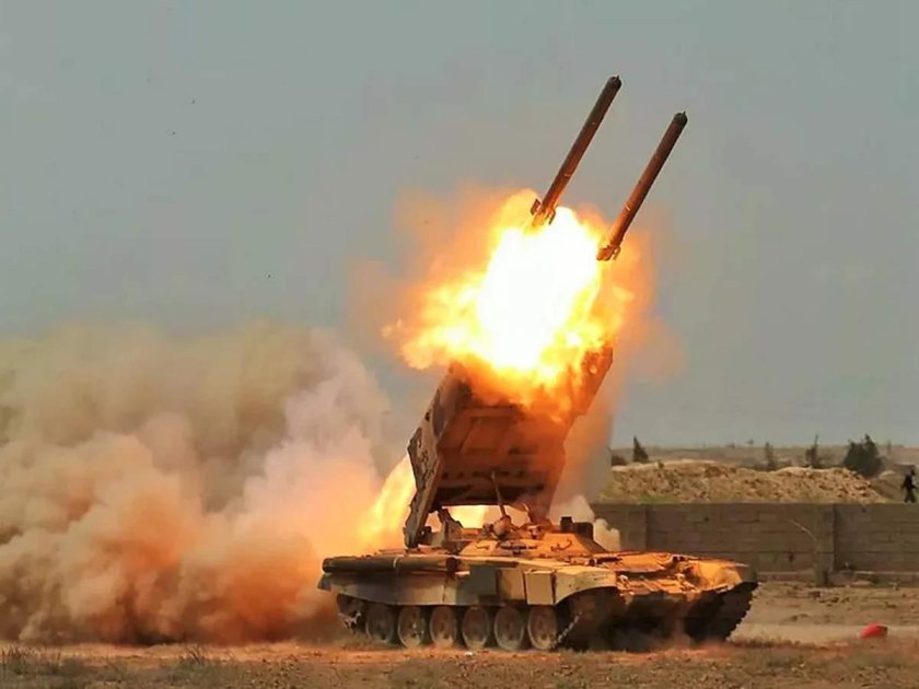 Огнеметные системы ТОС-1а "Солнцепек"