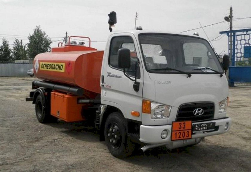 Бензовоз Хендай 5 кубов