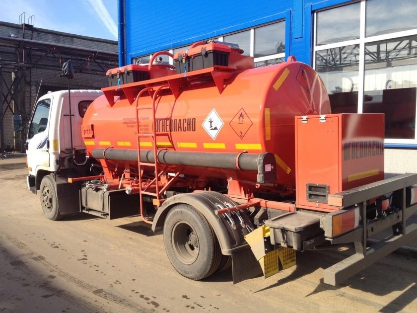 Автоцистерна Hyundai hd78