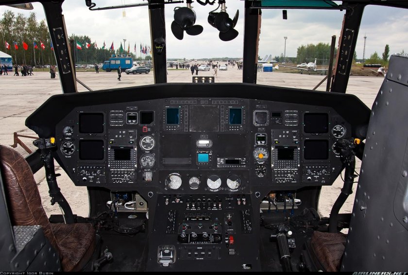 Ми-8мтв-5 кабина