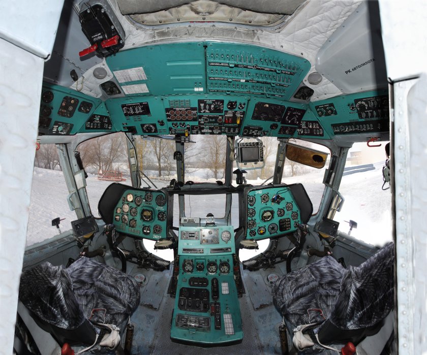 Кабина вертолёта ми 8 МТ