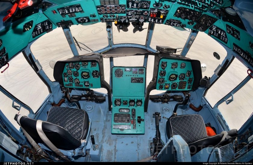 Ми-17 кабина