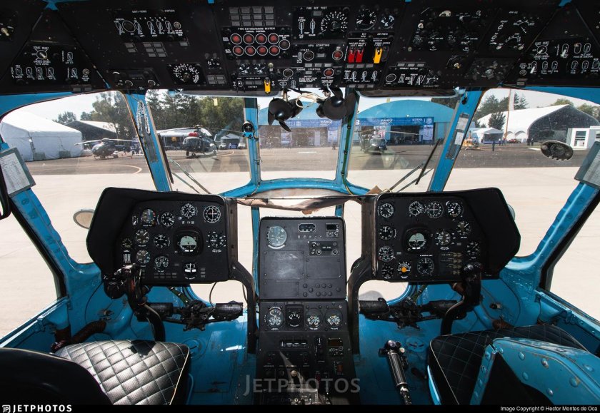 Ми-17 кабина