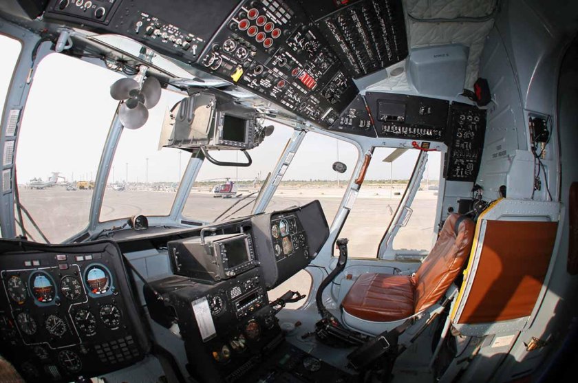 Кабина вертолёта ми 8 МТ