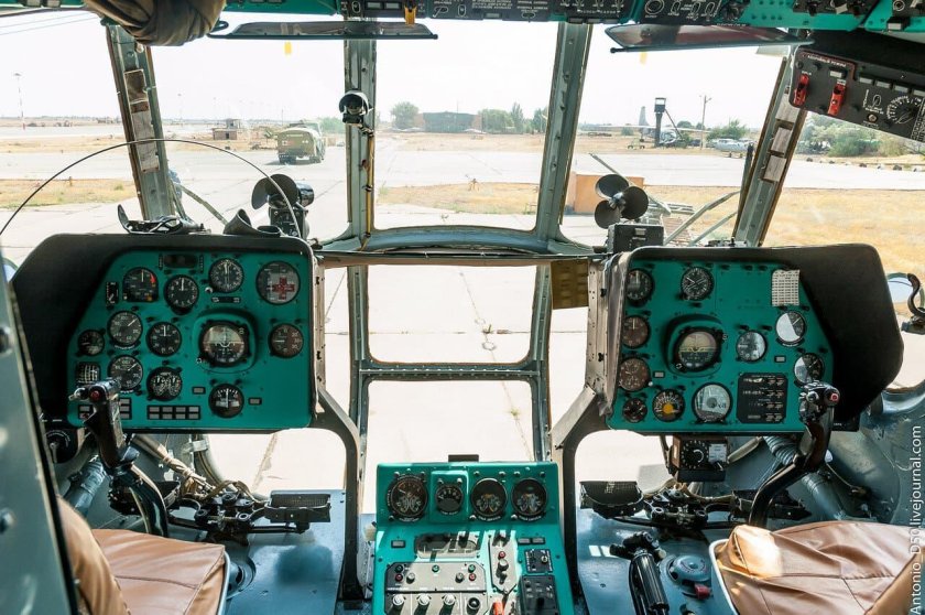Ми-8мт кабина