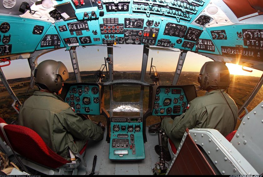 Ми-8мт кабина