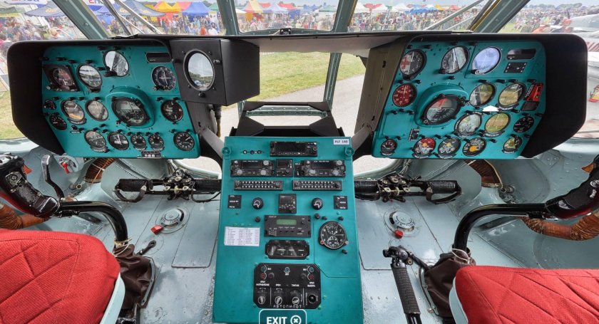 Ми-17 кабина