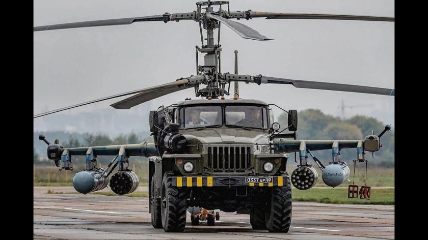 Вертолет ка-52 "Аллигатор"