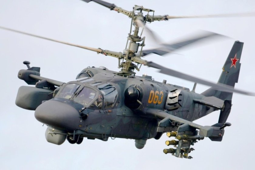 Вертолёт к-52 Аллигатор