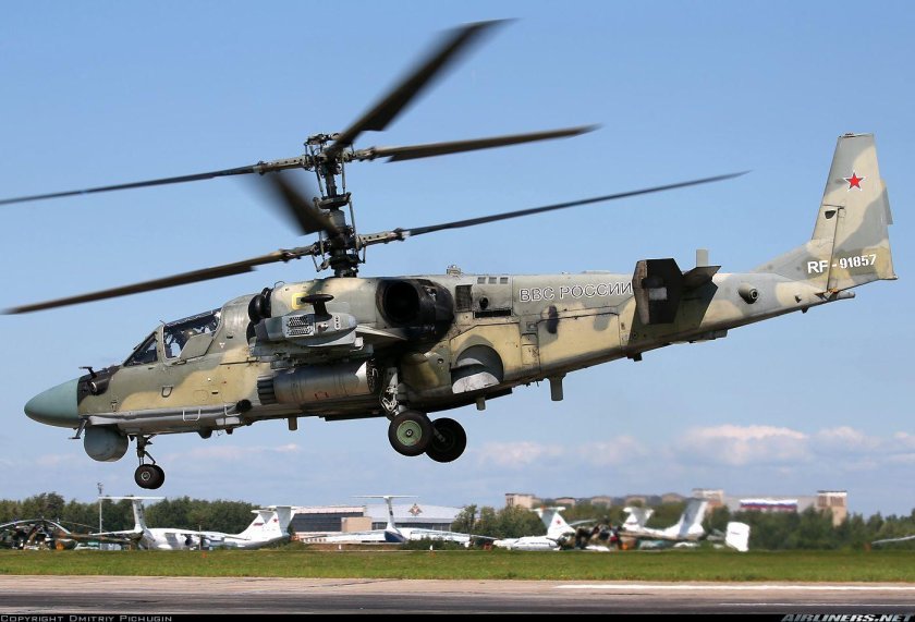 Вертолёт к-52 Аллигатор