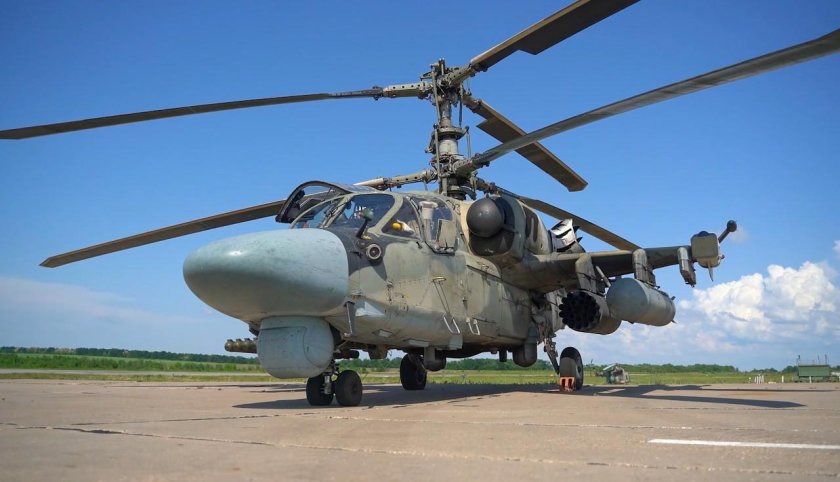 Боевой ударный вертолет ка-52 Аллигатор