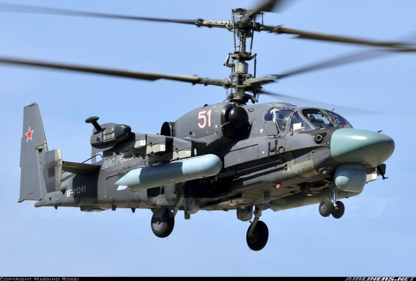 Ка-52 вертолёт